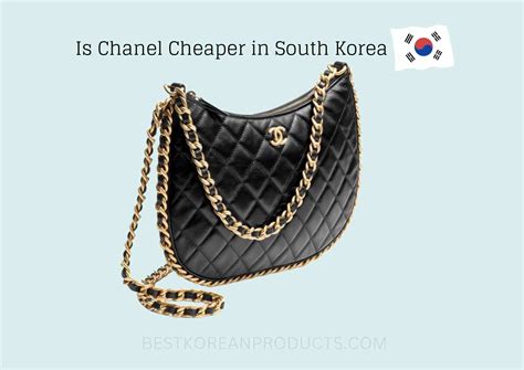 is chanel cheaper in korea than us|are luxury products cheaper in korea.